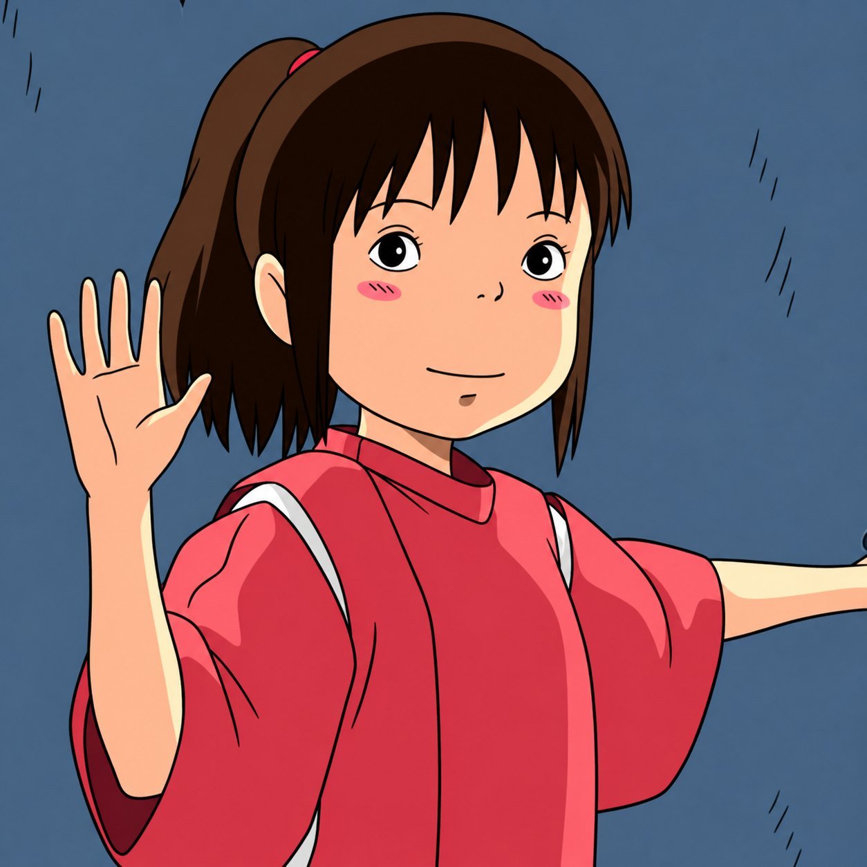 2D animation character artwork